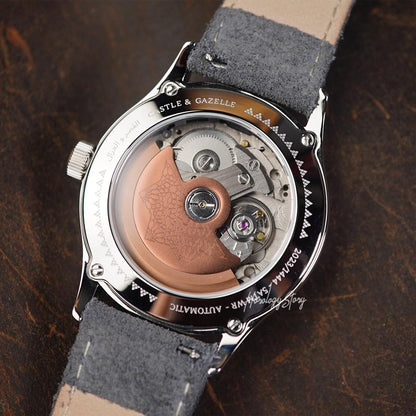 Castle & Gazelle Samarkand Blue Automatic - Horology Story Youtube Store