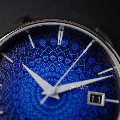 Castle & Gazelle Samarkand Blue Automatic - Horology Story Youtube Store