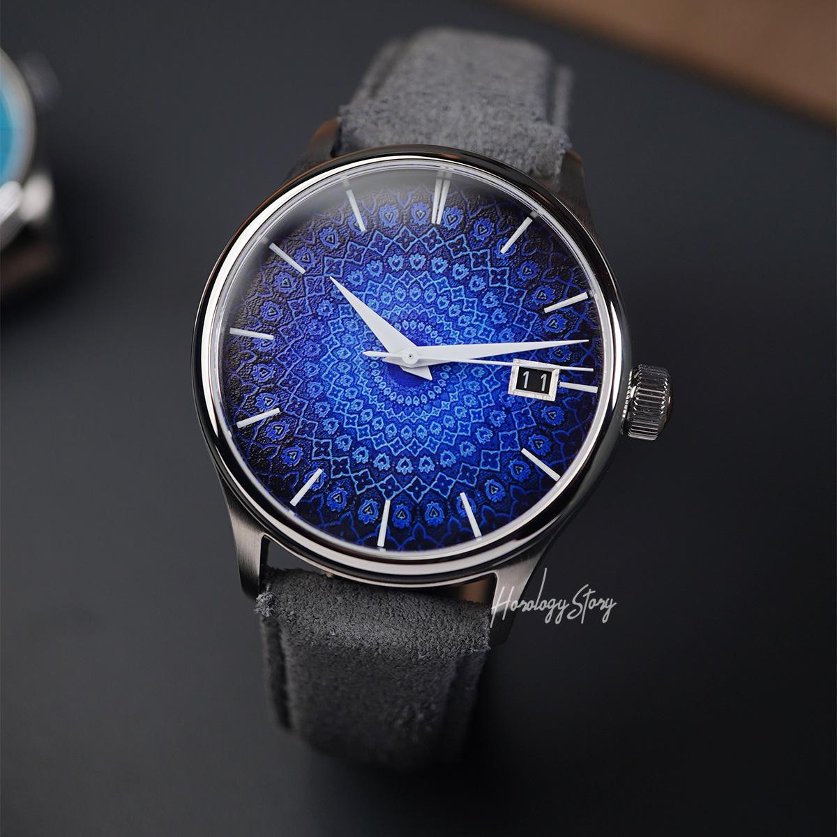 Castle & Gazelle Samarkand Blue Automatic - Horology Story Youtube Store