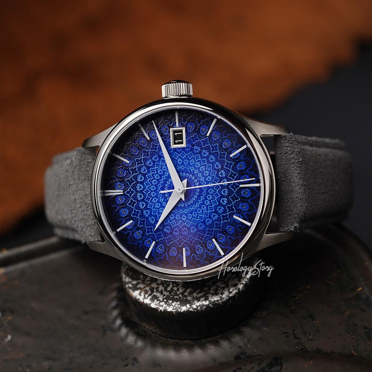 Castle & Gazelle Samarkand Blue Automatic - Horology Story Youtube Store