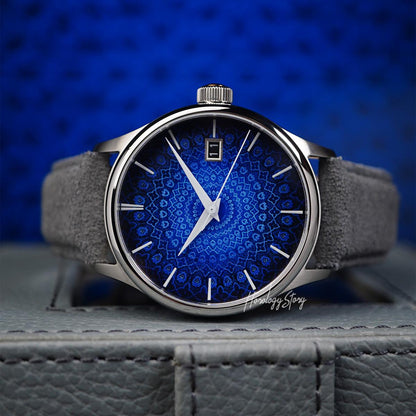 Castle & Gazelle Samarkand Blue Automatic - Horology Story Youtube Store