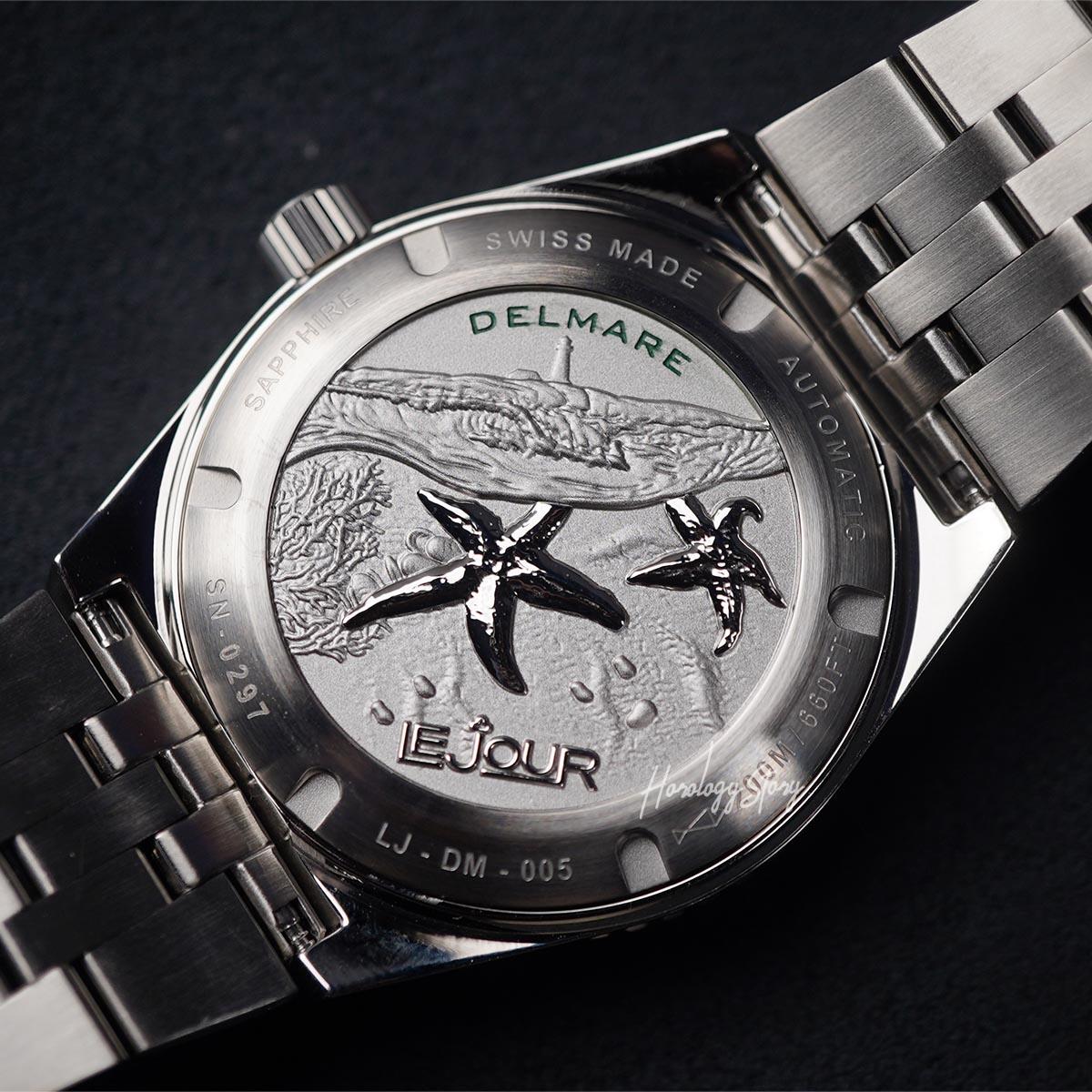 Le Jour Delmare Black Sunray Dial - Horology Story Youtube Store