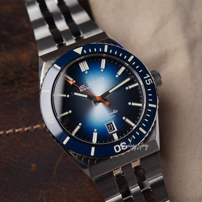 Le Jour Delmare Blue Sunray Dial - Horology Story Youtube Store