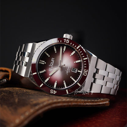 Le Jour Delmare Brown Sunray Dial - Horology Story Youtube Store