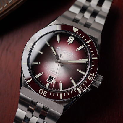 Le Jour Delmare Brown Sunray Dial - Horology Story Youtube Store