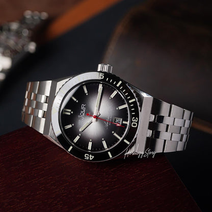 Le Jour Delmare Black Sunray Dial - Horology Story Youtube Store