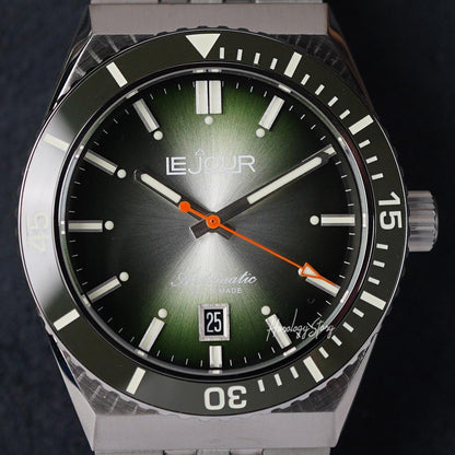 Le Jour Delmare Green Sunray Dial - Horology Story Youtube Store