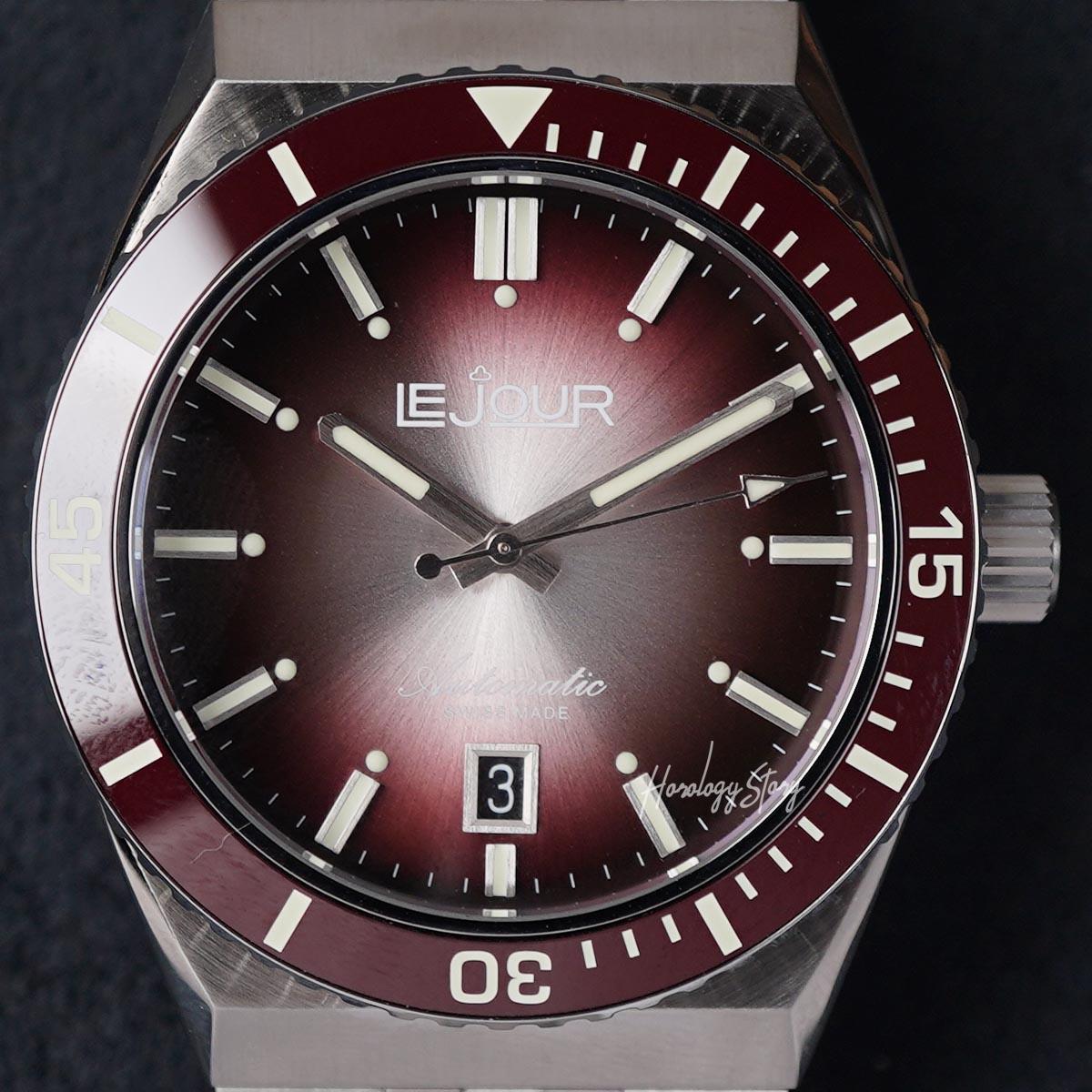 Le Jour Delmare Brown Sunray Dial - Horology Story Youtube Store