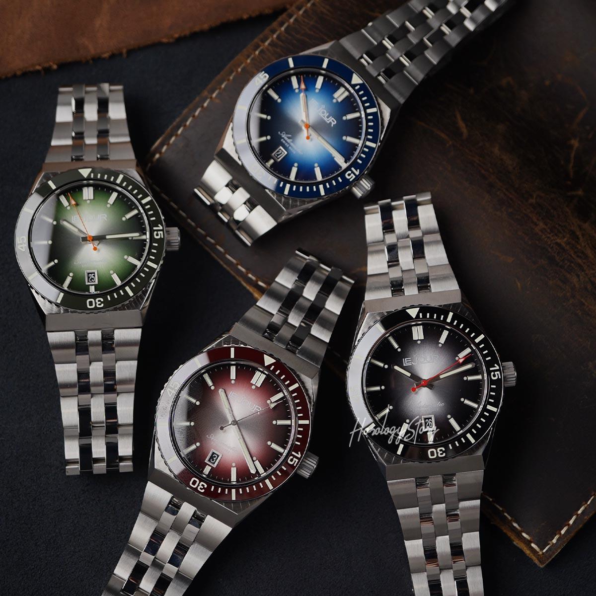 Le Jour Delmare Black Sunray Dial - Horology Story Youtube Store