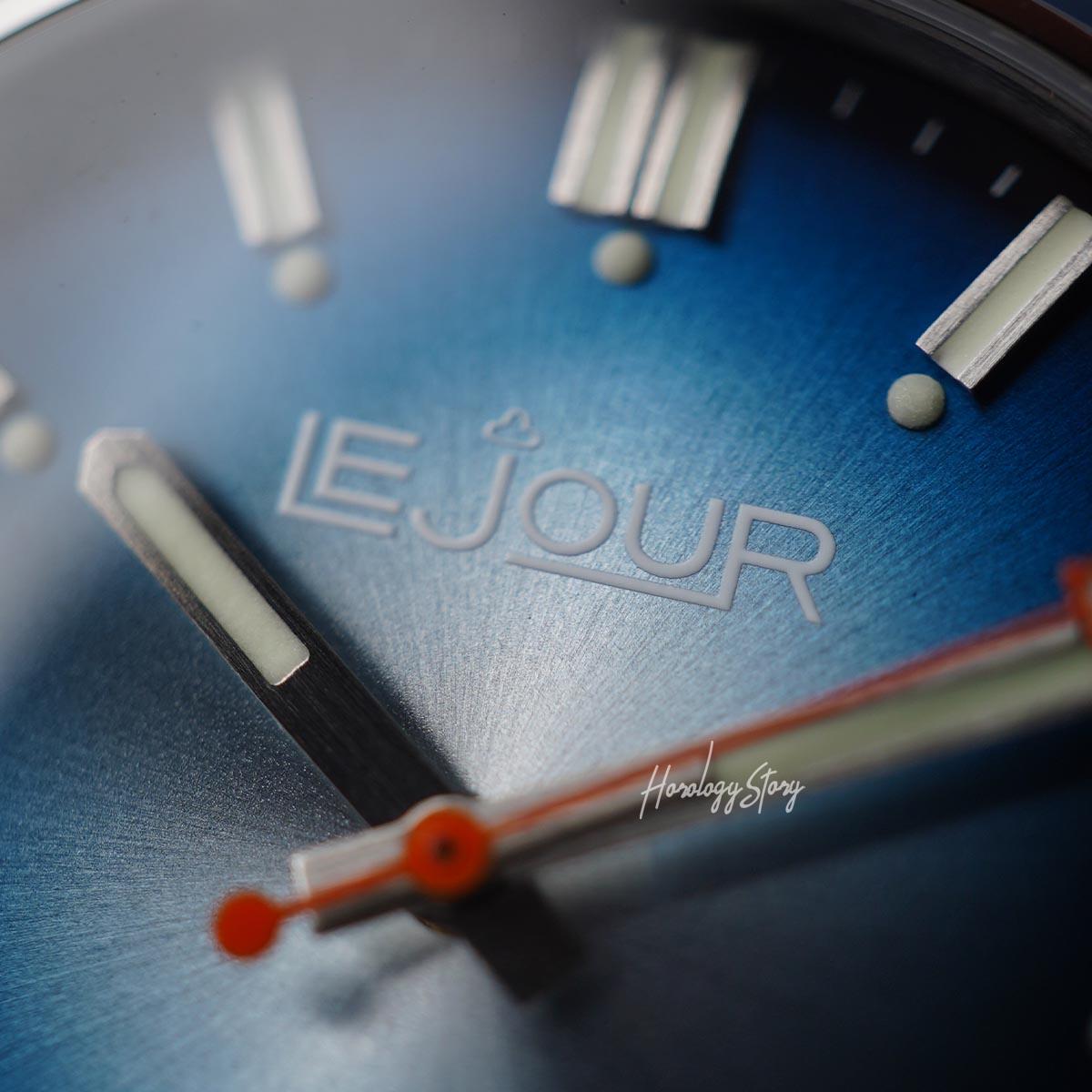 Le Jour Delmare Blue Sunray Dial - Horology Story Youtube Store