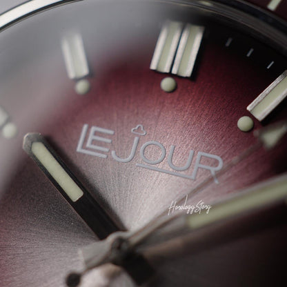 Le Jour Delmare Brown Sunray Dial - Horology Story Youtube Store