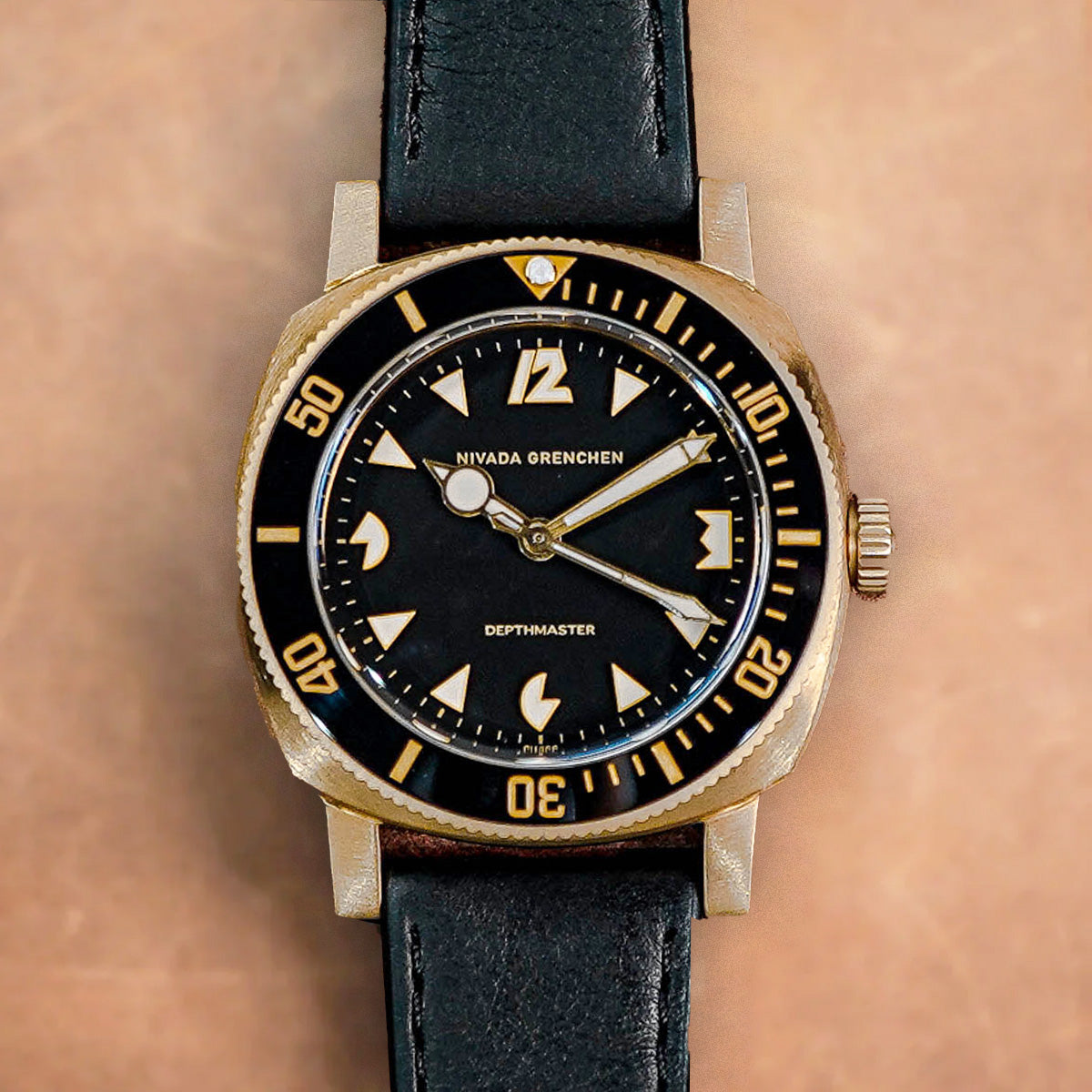 Nivada Grenchen Depthmaster Bronze 14123A17