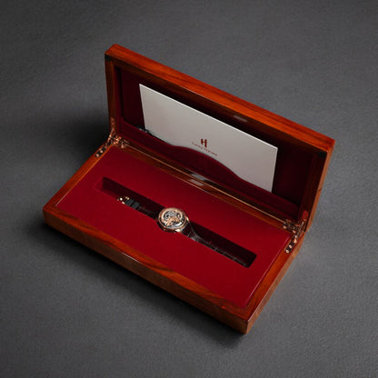 LUCKY HARVEY Rose Gold Dragon Ball Automatic