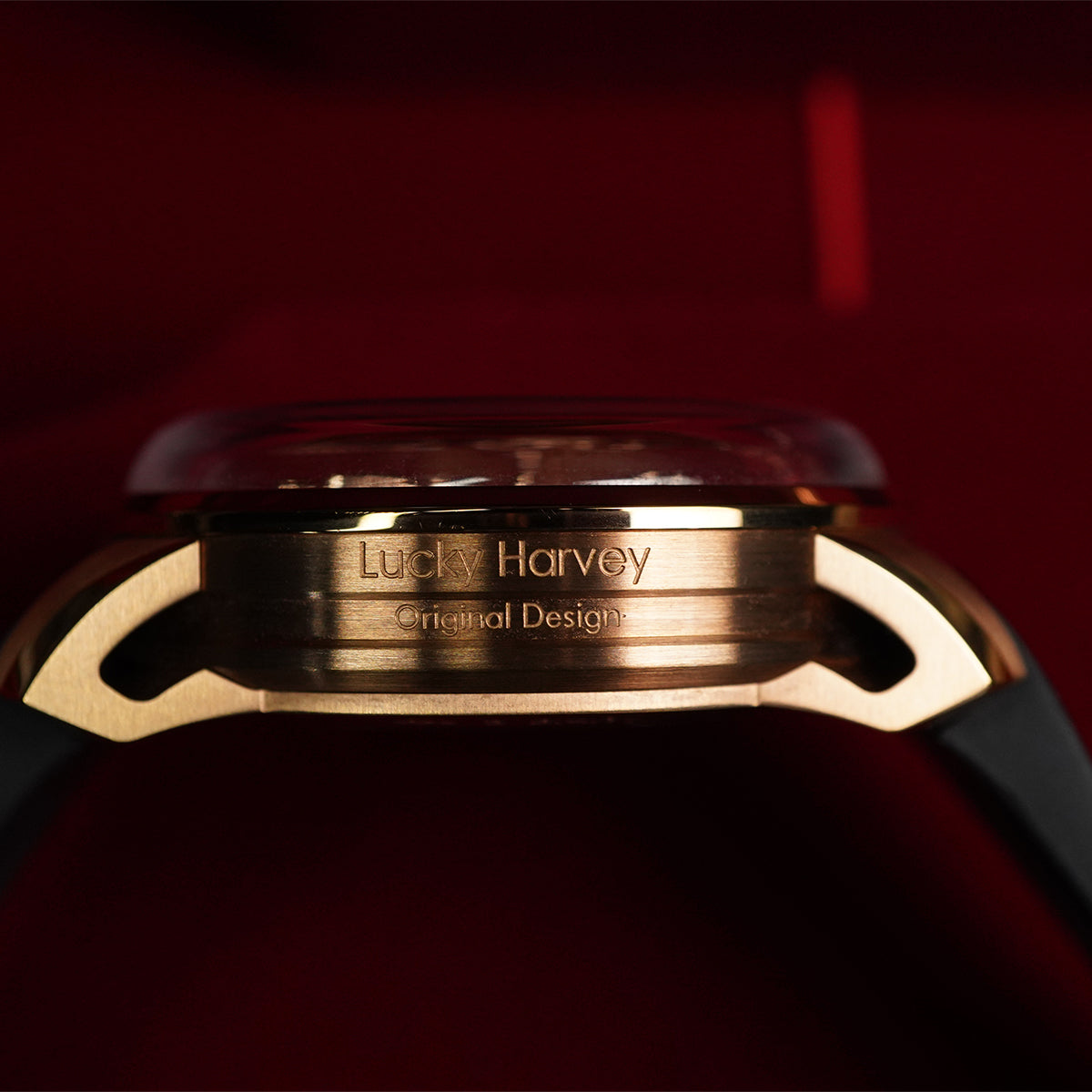 LUCKY HARVEY Rose Gold Dragon Ball Automatic