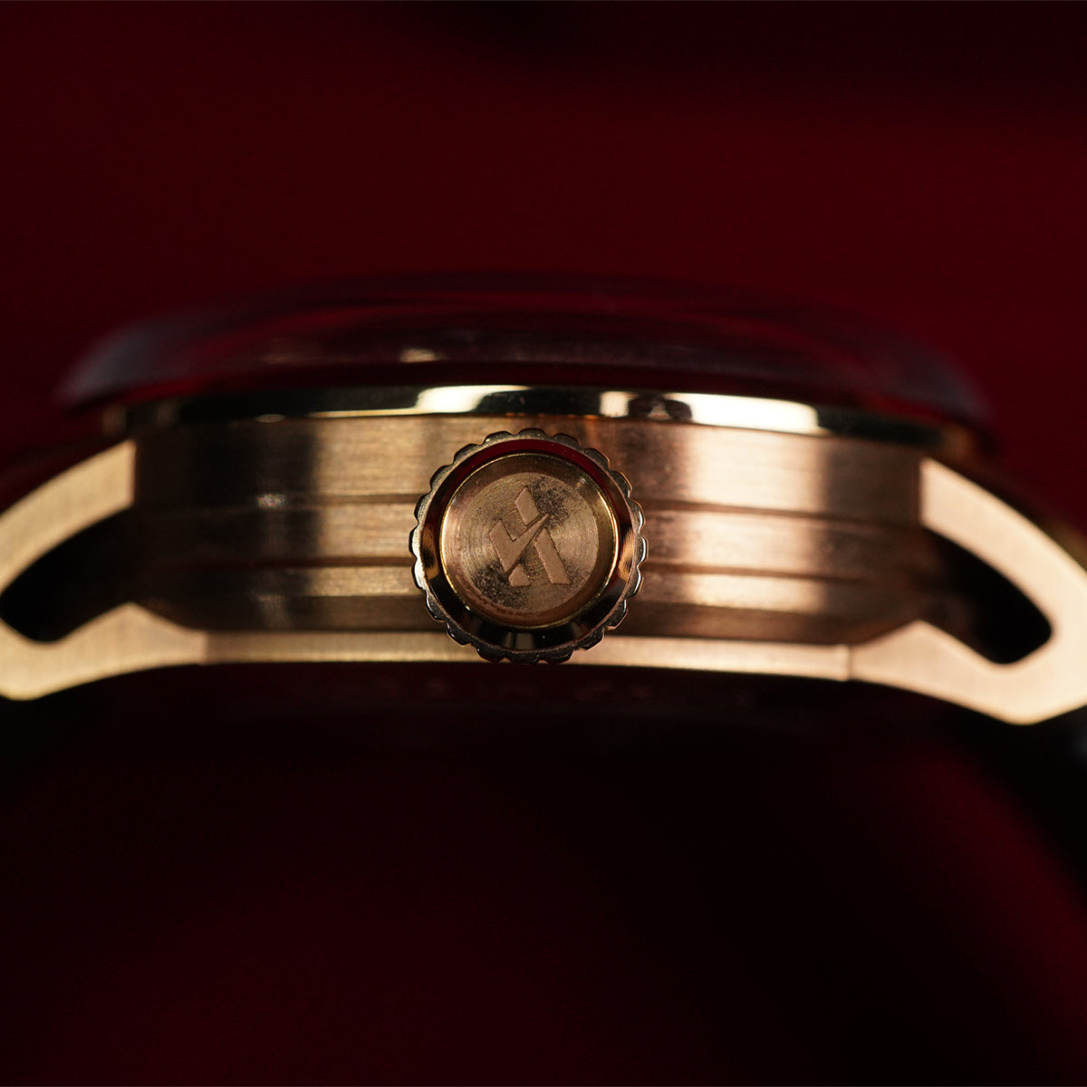 LUCKY HARVEY Rose Gold Dragon Ball Automatic