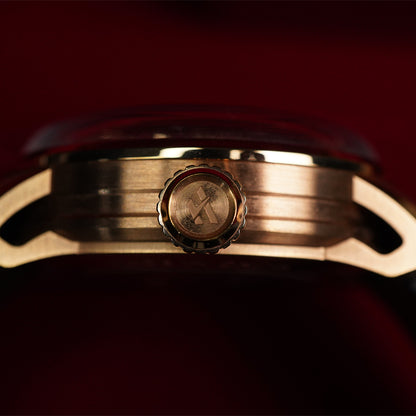 LUCKY HARVEY Rose Gold Dragon Ball Automatic