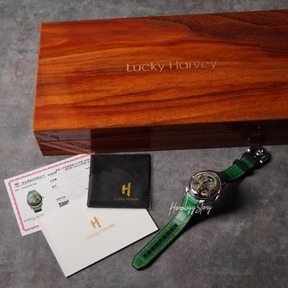 LUCKY HARVEY Green Dragon Ball Automatic - Horology Story Youtube Store