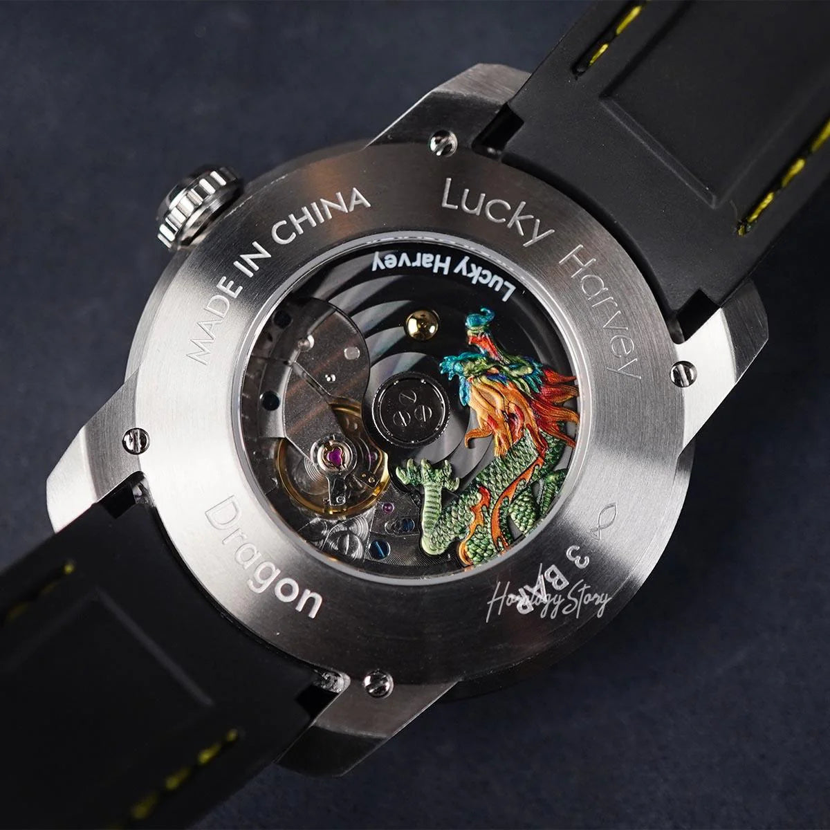 LUCKY HARVEY Green Dragon Ball Automatic - Horology Story Youtube Store