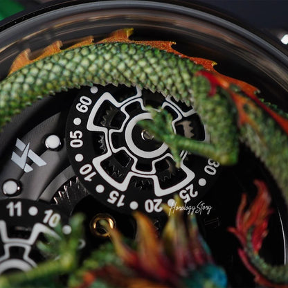 LUCKY HARVEY Green Dragon Ball Automatic - Horology Story Youtube Store