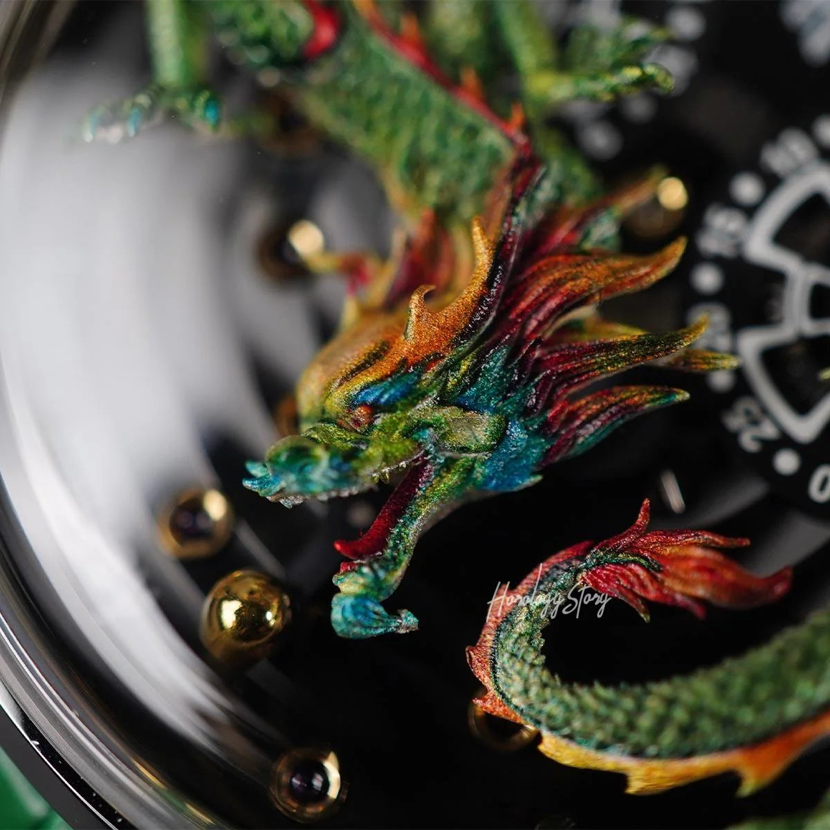 LUCKY HARVEY Green Dragon Ball Automatic - Horology Story Youtube Store