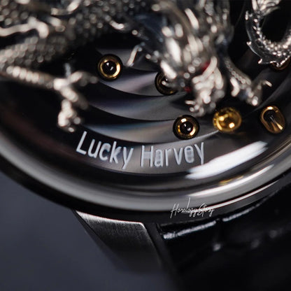 LUCKY HARVEY Silver Dragon Ball Automatic - Horology Story Youtube Store