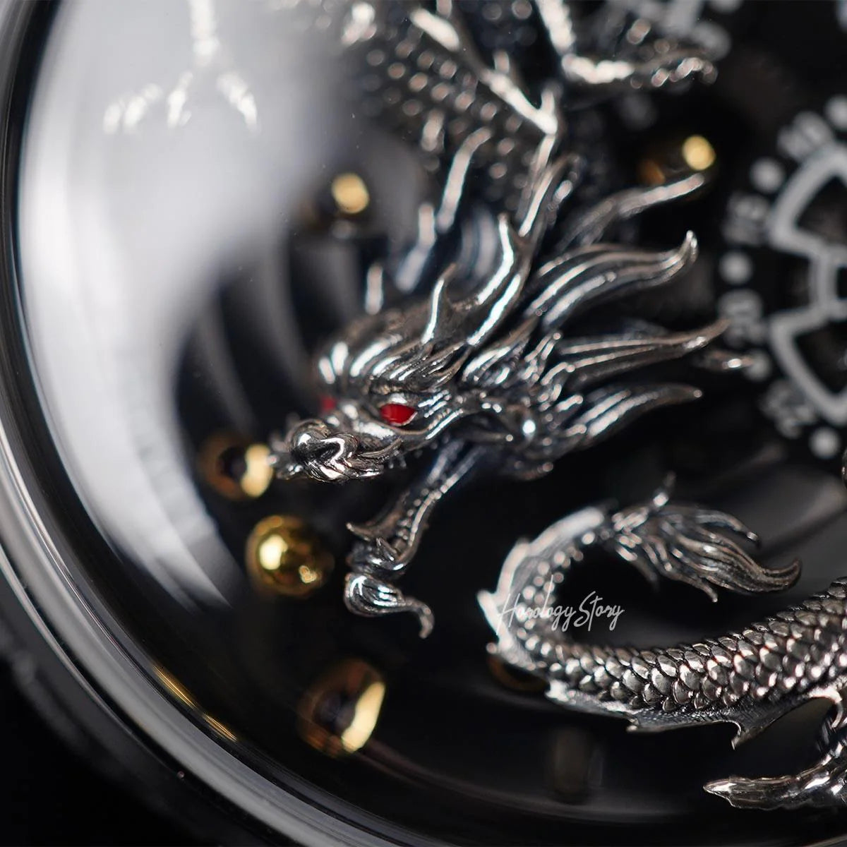 LUCKY HARVEY Silver Dragon Ball Automatic - Horology Story Youtube Store