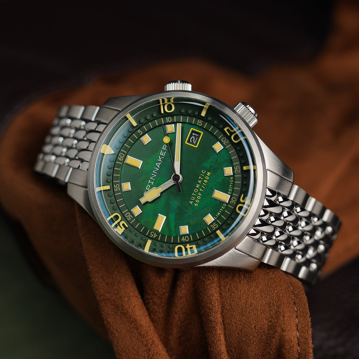 Bradner Pearl Diver Automatic SP-5158-11 Emerald Tide