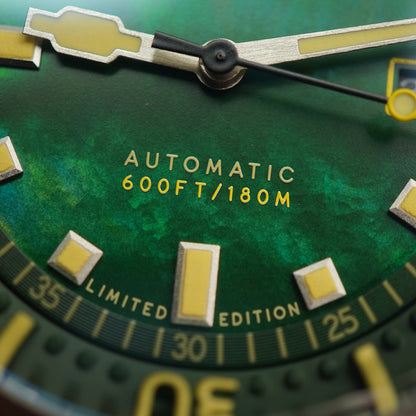 Bradner Pearl Diver Automatic SP-5158-11 Emerald Tide