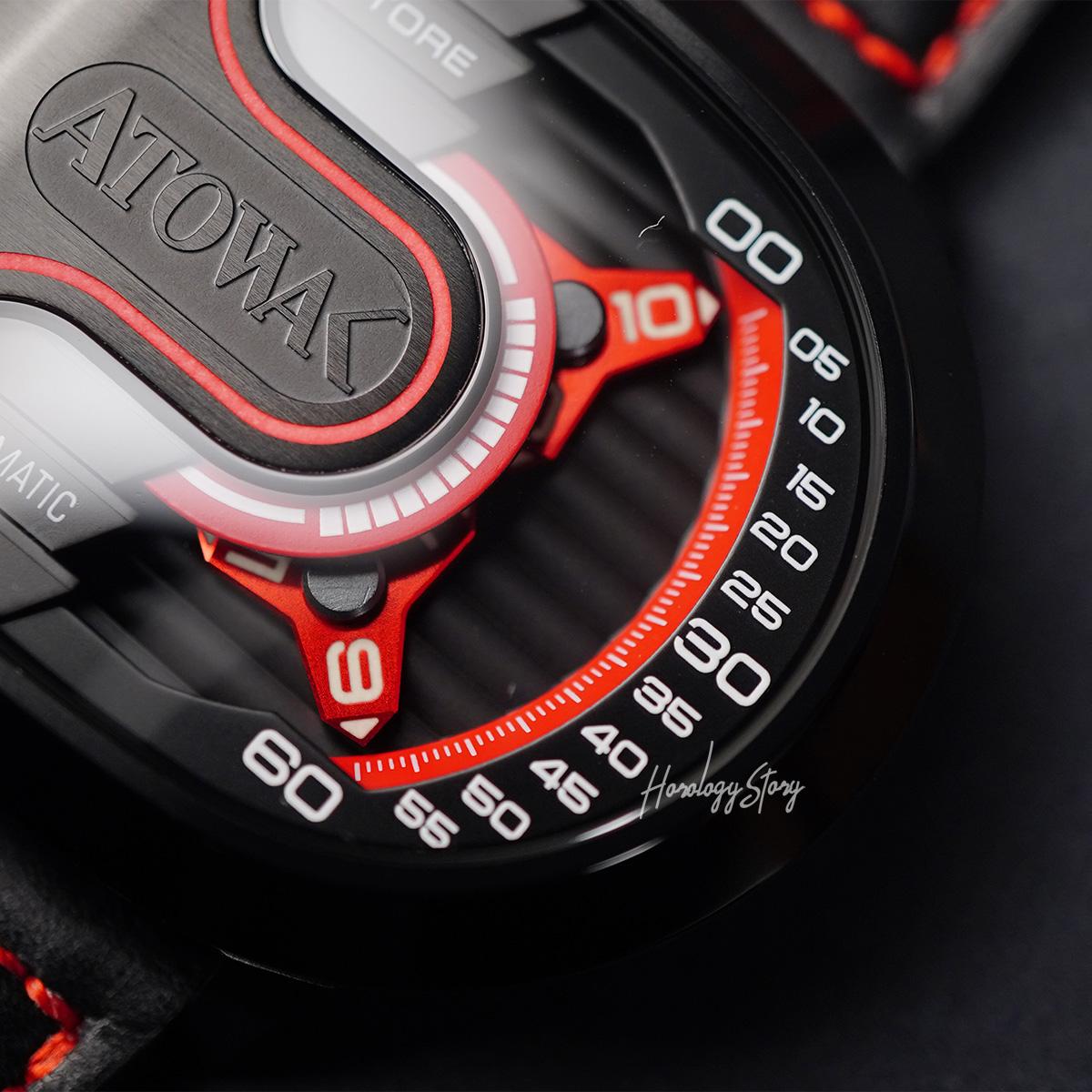 Atowak Ettore Drift Black Red - Horology Story Youtube Store