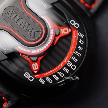 Atowak Ettore Drift Black Red - Horology Story Youtube Store