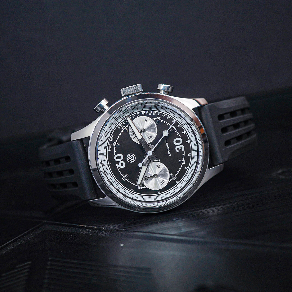 HS Premium FKM Rubber Strap 20mm for 60.30