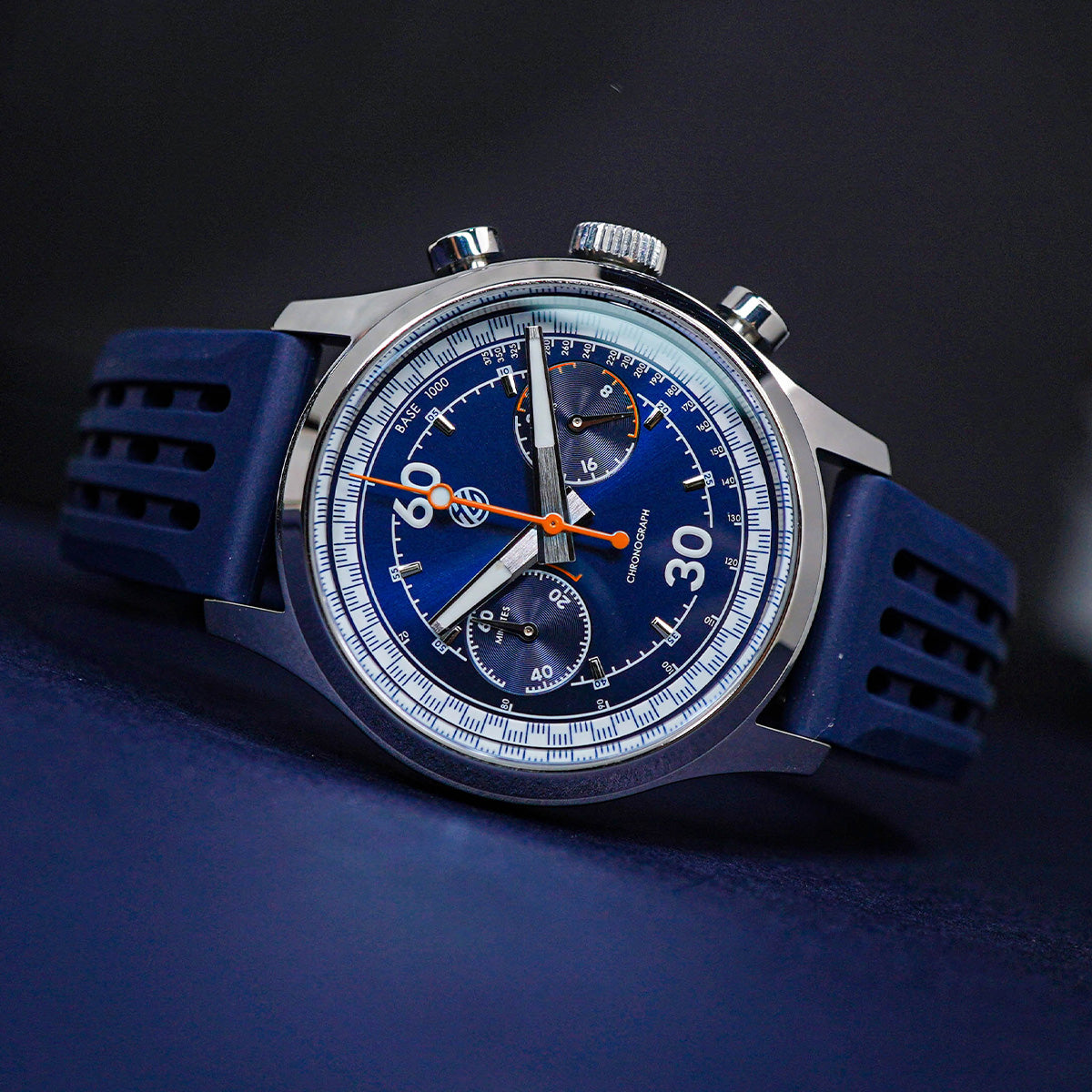 HS Premium FKM Rubber Strap 20mm for 60.30