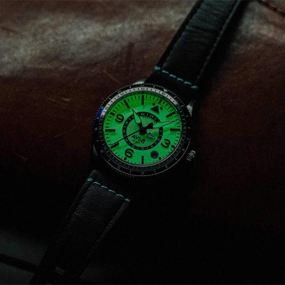 AVI-8 Flyboy Airmaster GMT Automatic