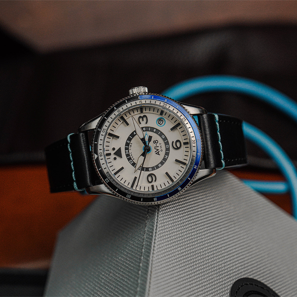 AVI-8 Flyboy Airmaster GMT Automatic