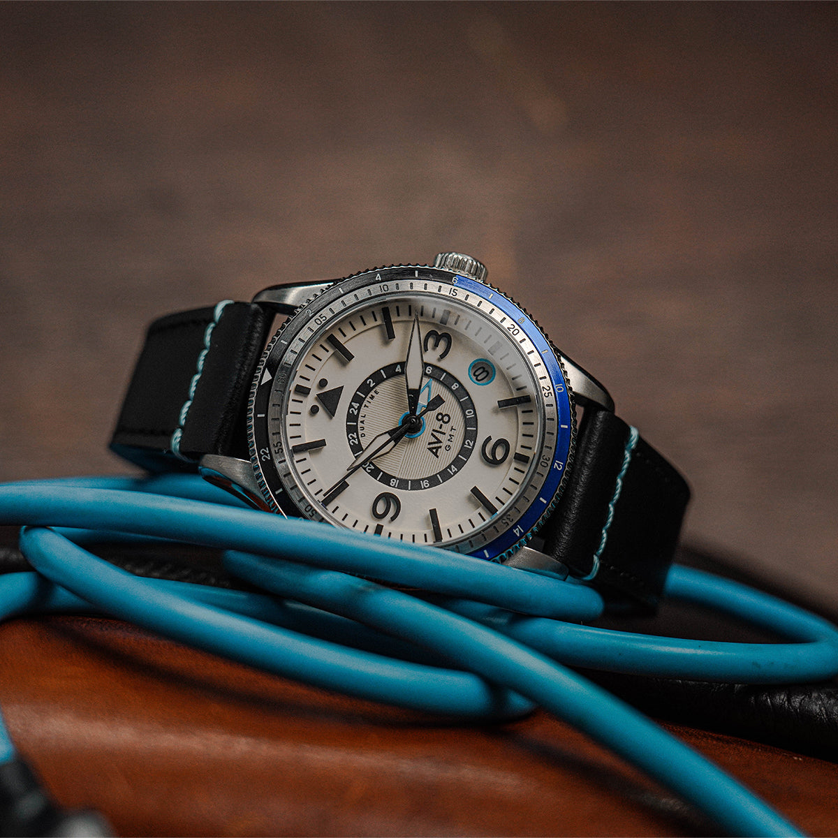 AVI-8 Flyboy Airmaster GMT Automatic