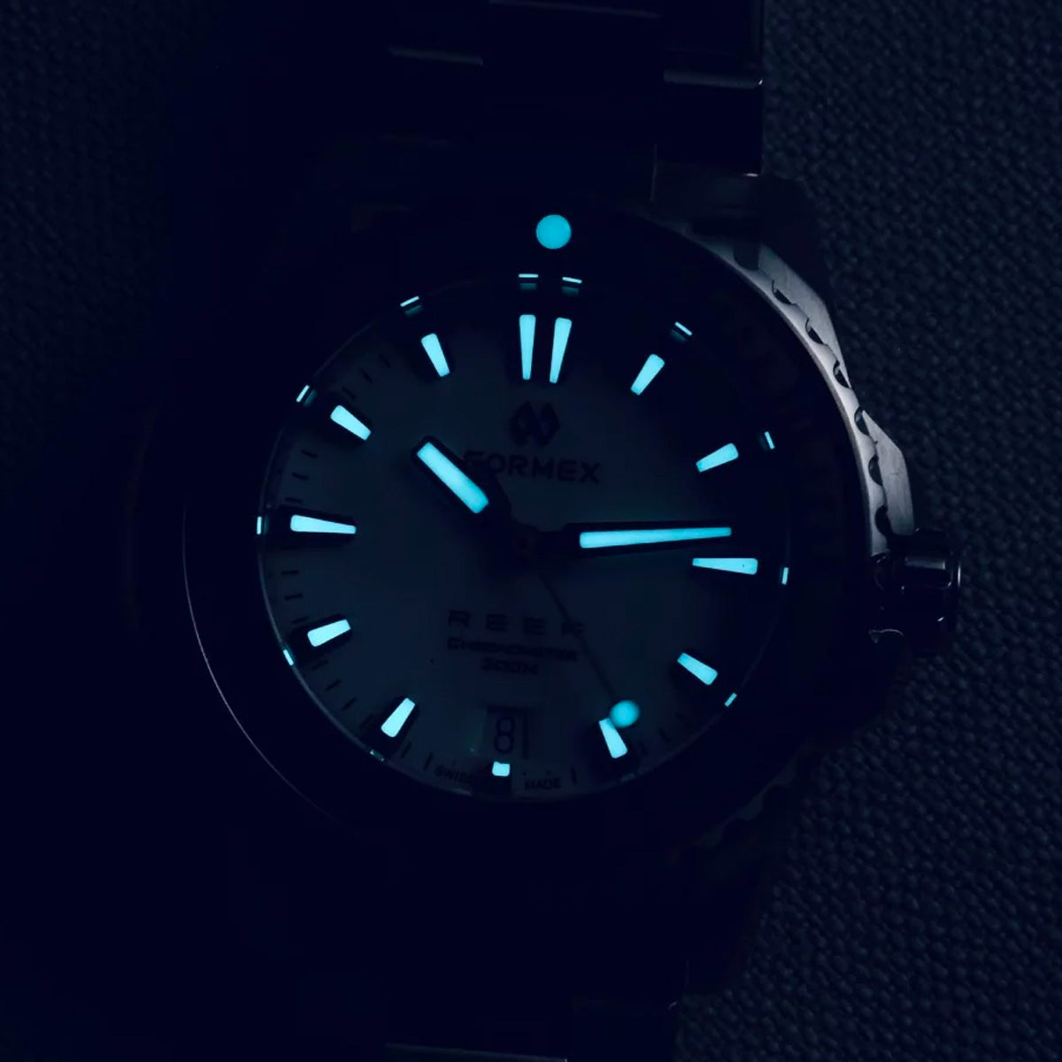 Formex Reef 39,5mm White Dial Steel Bezel COSC - Horology Story Youtube Store