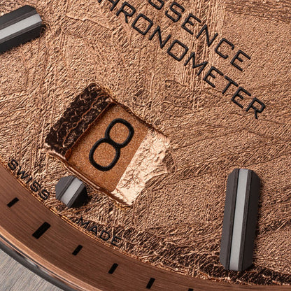 Formex Essence 39 Space Gold Meteorite Dial COSC - Horology Story Youtube Store