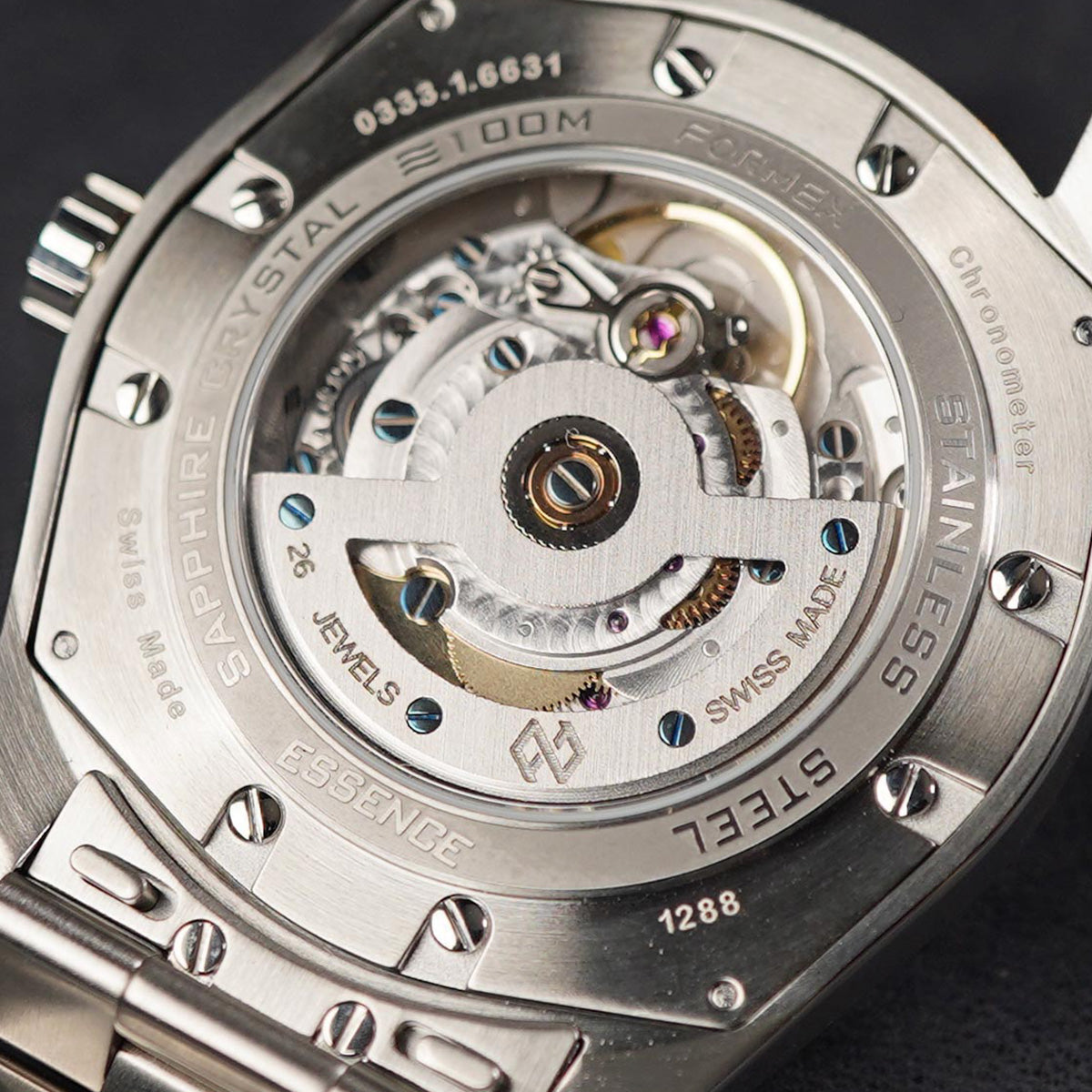 Formex Essence 39 Space Gold Meteorite Dial COSC - Horology Story Youtube Store