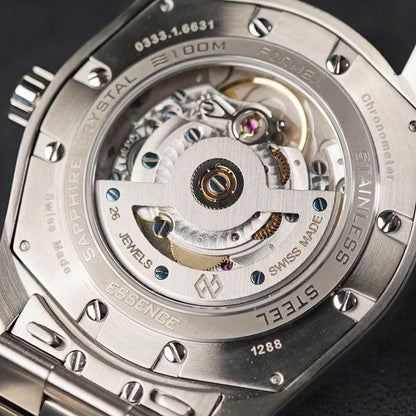 Formex Essence 39 Space Gold Meteorite Dial COSC - Horology Story Youtube Store