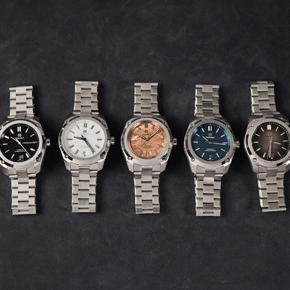 Formex Essence 39 Space Gold Meteorite Dial COSC - Horology Story Youtube Store