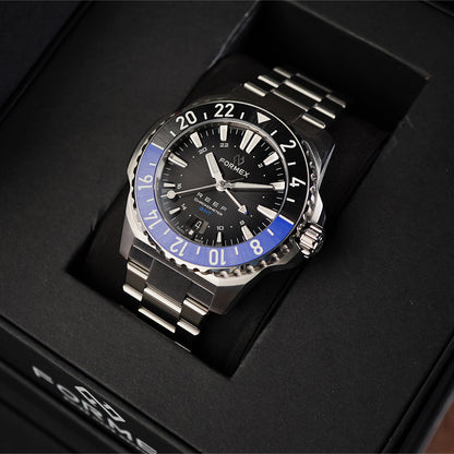 Formex Reef GMT 42mm Black Dial Ceramic Bezel COSC