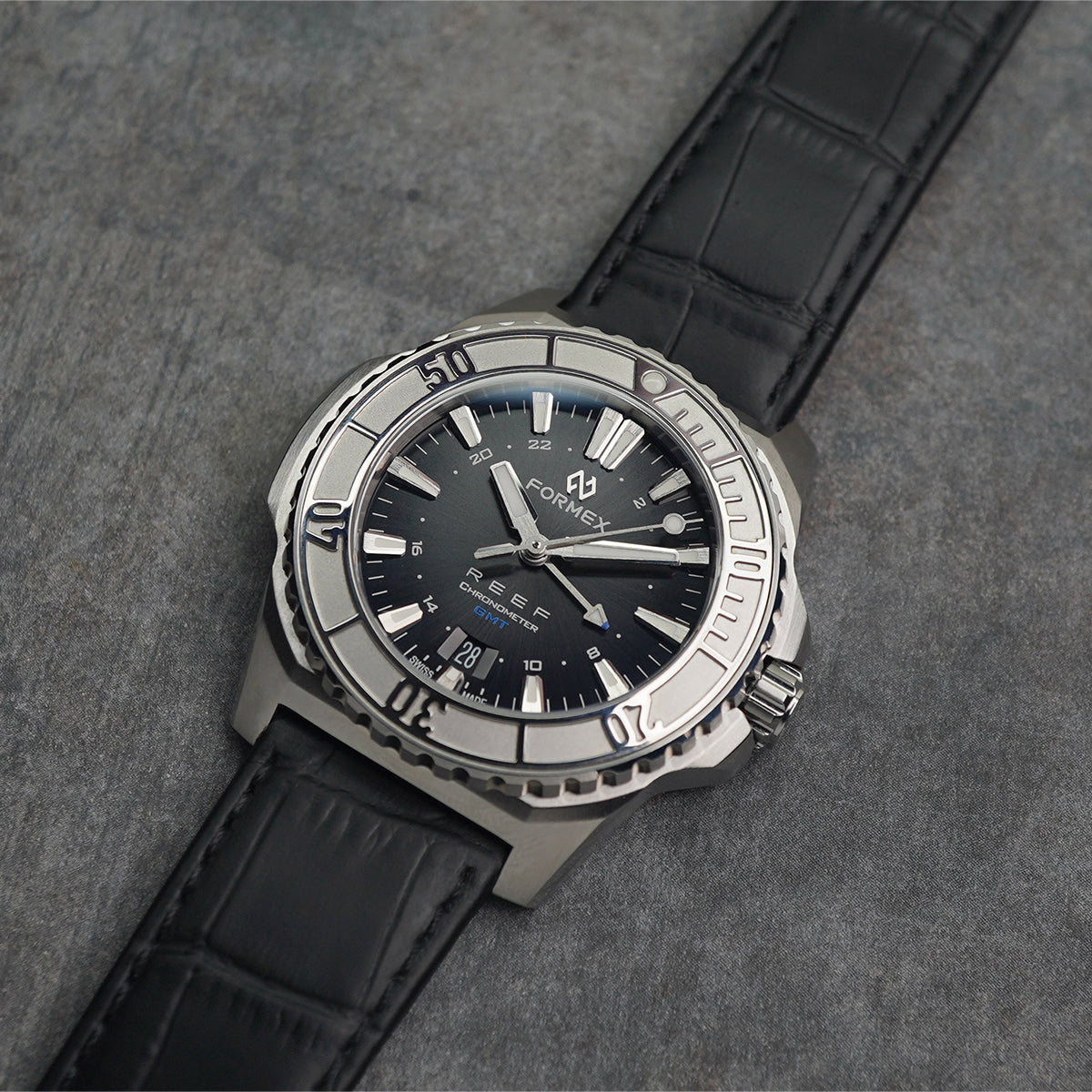 Formex Reef GMT 42mm Black Dial Ceramic Bezel COSC