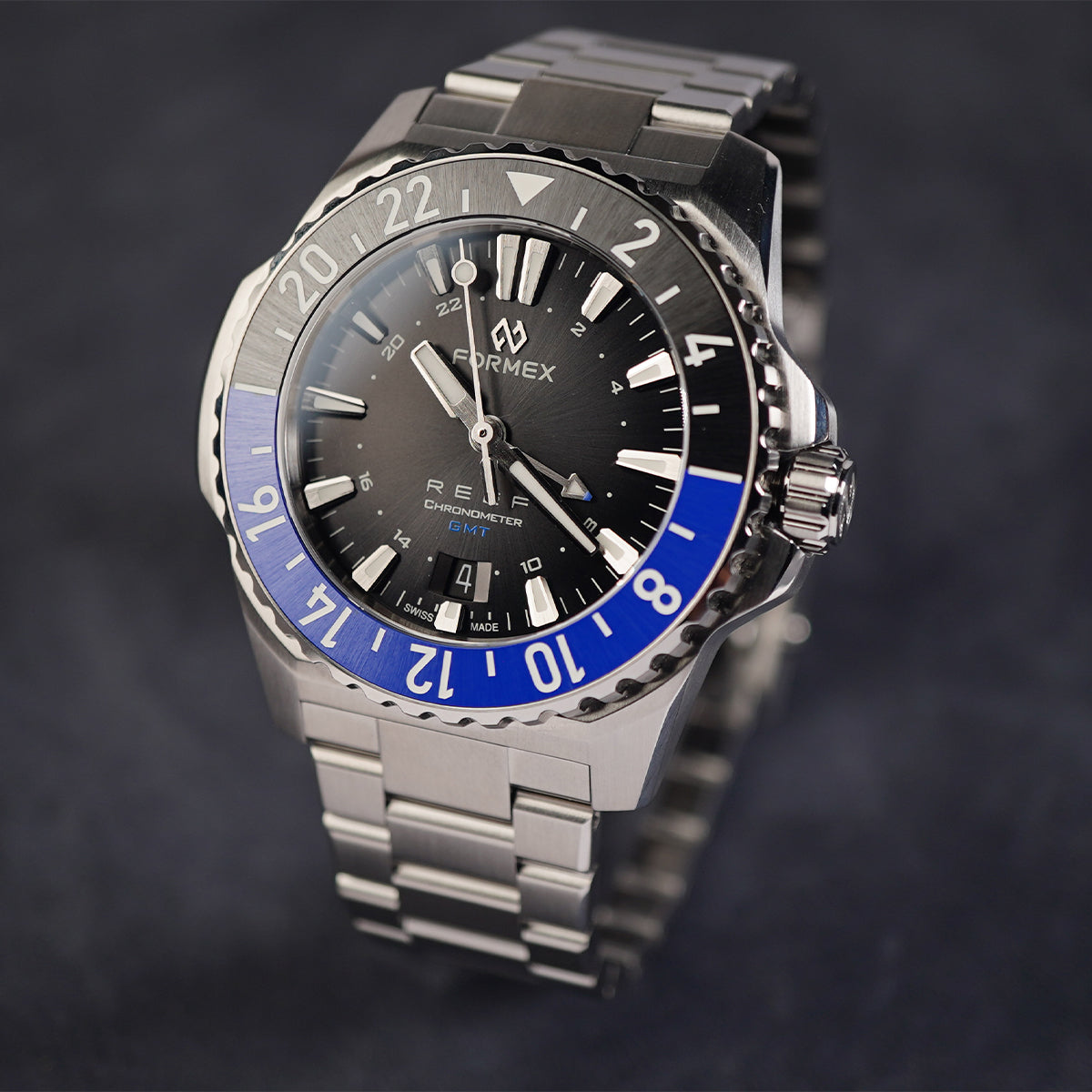 Formex Reef GMT 42mm Black Dial Ceramic Bezel COSC