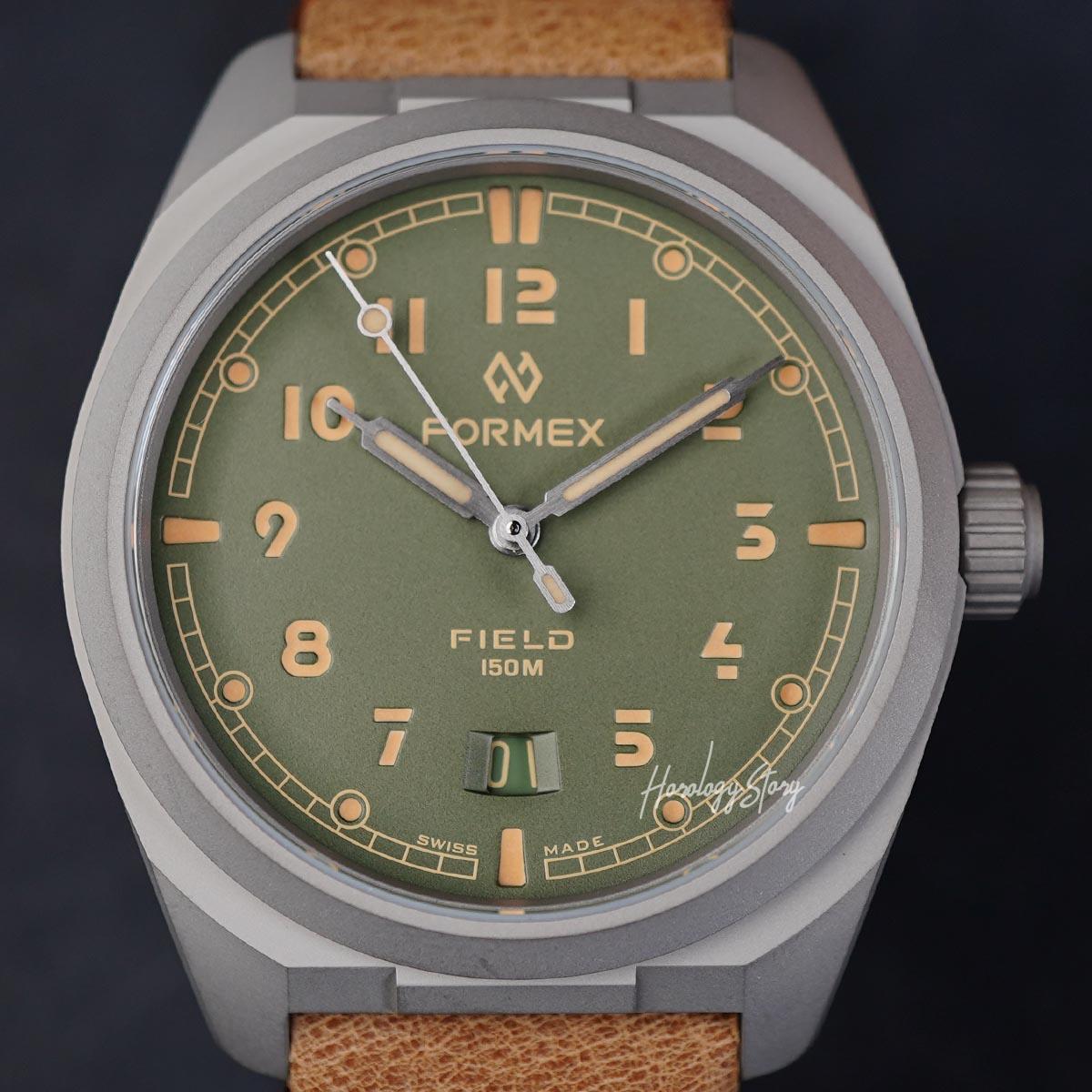 Formex Field Titanium Sage Green Dial - Horology Story Youtube Store