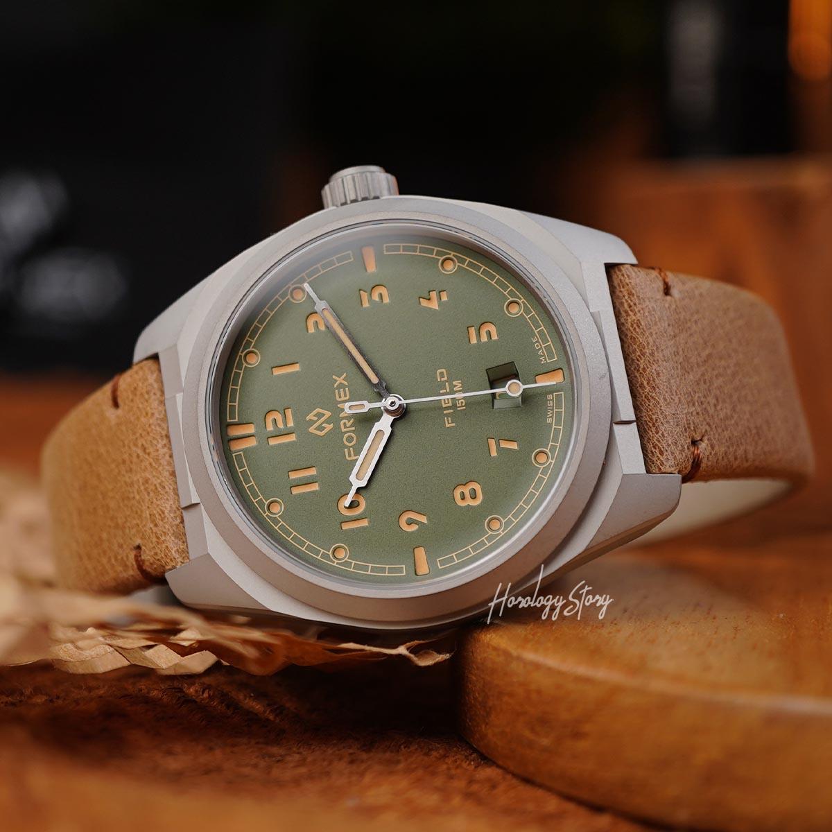 Formex Field Titanium Sage Green Dial - Horology Story Youtube Store