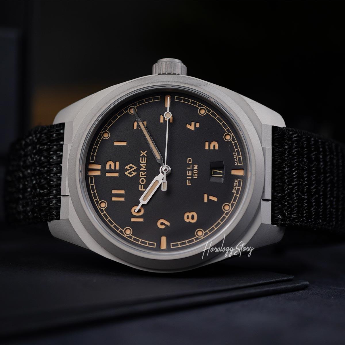 Formex Field Titanium Charcoal Dial - Horology Story Youtube Store