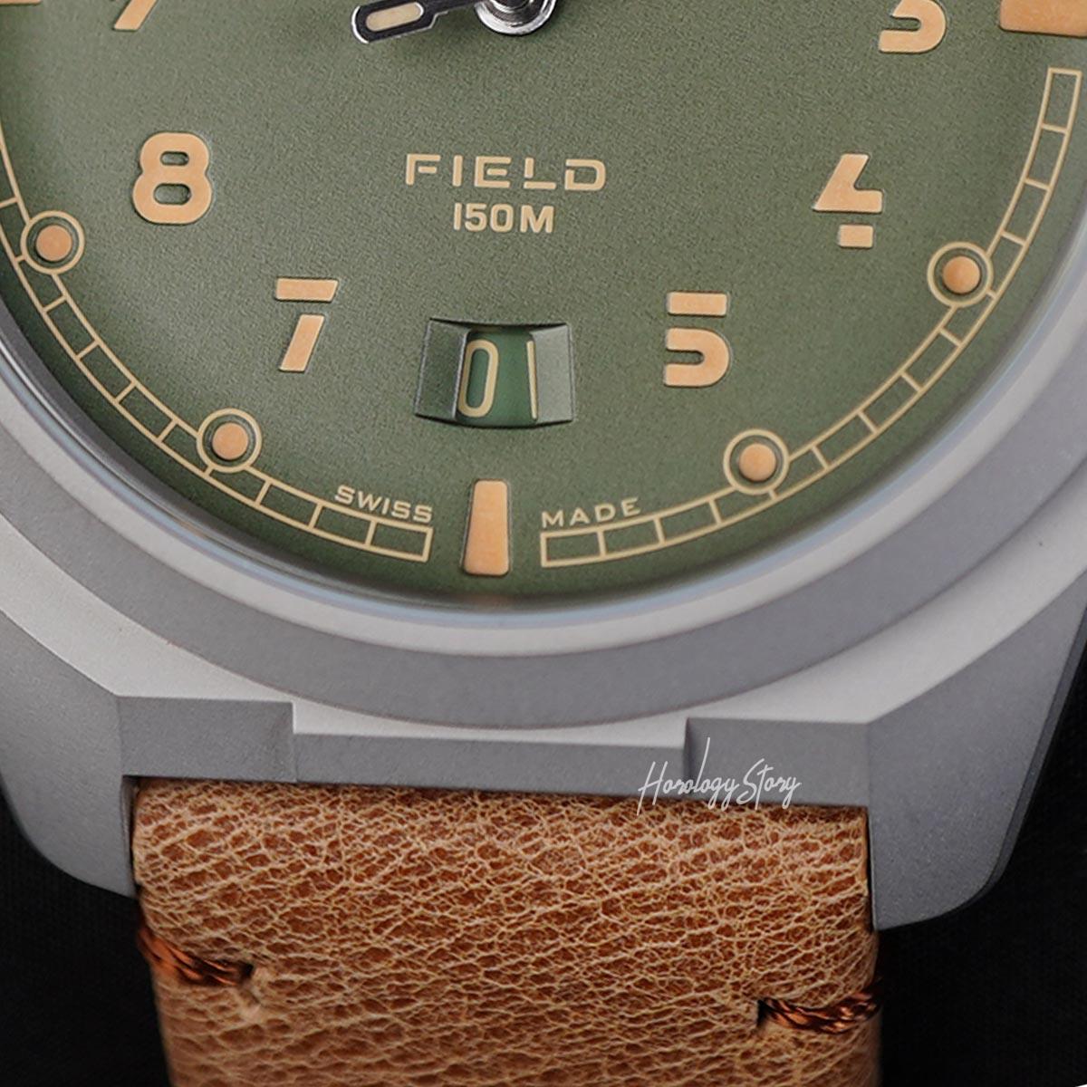 Formex Field Titanium Sage Green Dial - Horology Story Youtube Store