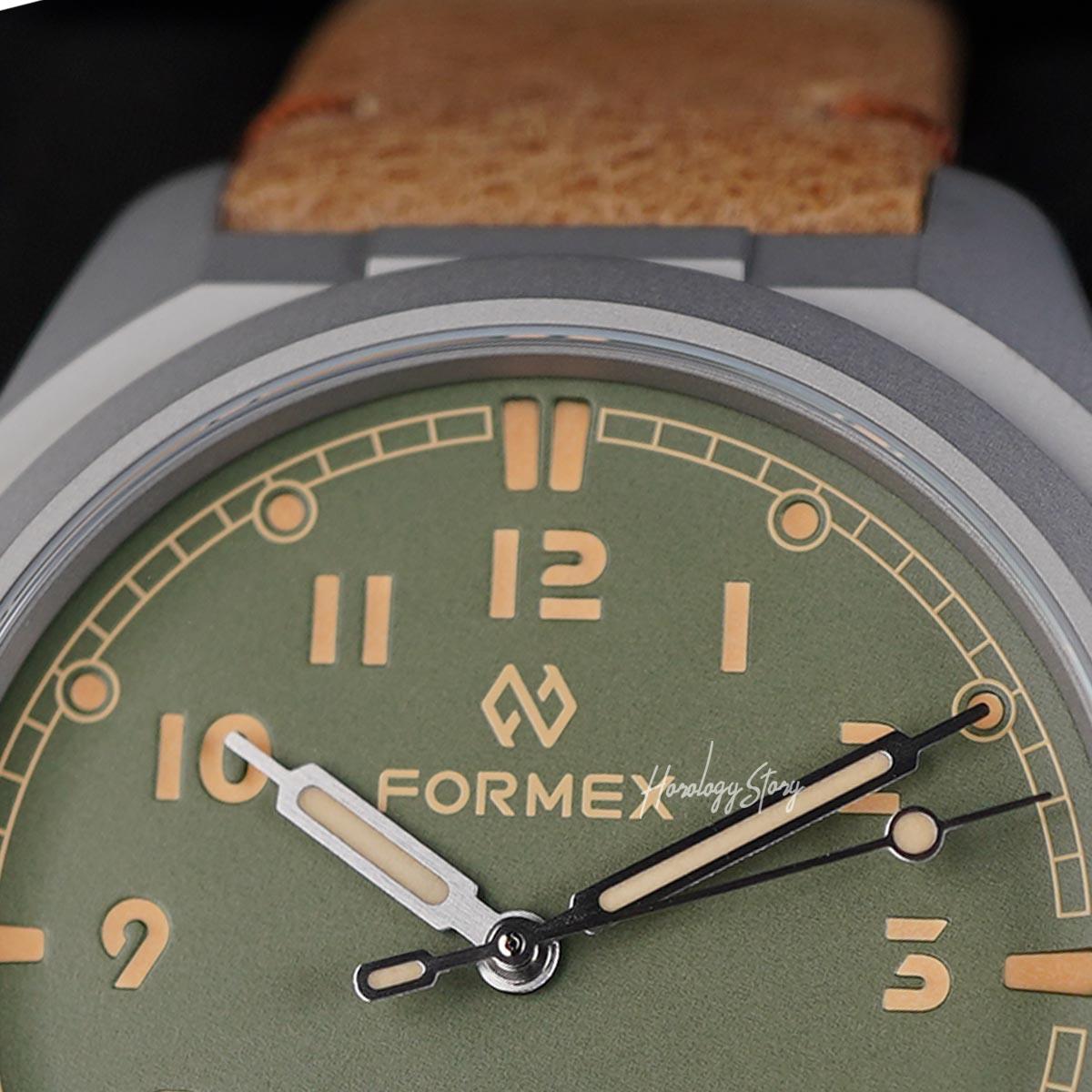 Formex Field Titanium Sage Green Dial - Horology Story Youtube Store