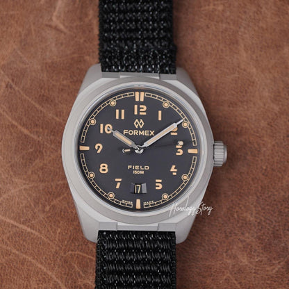 Formex Field Titanium Charcoal Dial - Horology Story Youtube Store