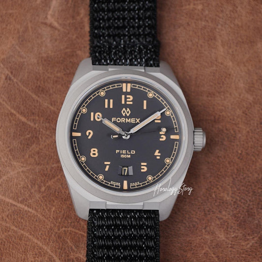 Formex Field Titanium Charcoal Dial - Horology Story Youtube Store